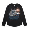 Wo's Maple Curve L/S Tee Thumbnail