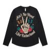Wo's Maple Curve L/S Tee Thumbnail