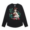Wo's Maple Curve L/S Tee Thumbnail