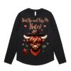 Wo's Maple Curve L/S Tee Thumbnail
