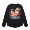 Wo's Maple Curve L/S Tee Thumbnail