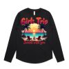 Wo's Maple Curve L/S Tee Thumbnail