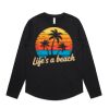 Wo's Maple Curve L/S Tee Thumbnail