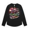 Wo's Maple Curve L/S Tee Thumbnail