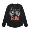 Wo's Maple Curve L/S Tee Thumbnail