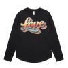 Wo's Maple Curve L/S Tee Thumbnail