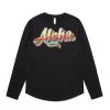 Wo's Maple Curve L/S Tee Thumbnail