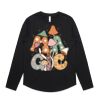 Wo's Maple Curve L/S Tee Thumbnail