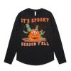 Wo's Maple Curve L/S Tee Thumbnail