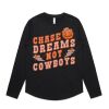 Wo's Maple Curve L/S Tee Thumbnail