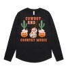 Wo's Maple Curve L/S Tee Thumbnail