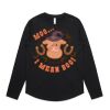 Wo's Maple Curve L/S Tee Thumbnail