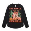 Wo's Maple Curve L/S Tee Thumbnail