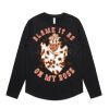 Wo's Maple Curve L/S Tee Thumbnail