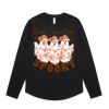 Wo's Maple Curve L/S Tee Thumbnail