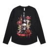 Wo's Maple Curve L/S Tee Thumbnail