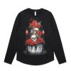 Wo's Maple Curve L/S Tee Thumbnail