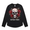 Wo's Maple Curve L/S Tee Thumbnail
