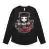 Wo's Maple Curve L/S Tee Thumbnail