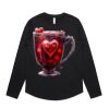 Wo's Maple Curve L/S Tee Thumbnail