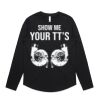 Wo's Maple Curve L/S Tee Thumbnail
