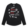 Wo's Maple Curve L/S Tee Thumbnail