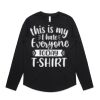 Wo's Maple Curve L/S Tee Thumbnail