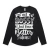 Wo's Maple Curve L/S Tee Thumbnail