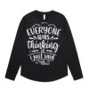 Wo's Maple Curve L/S Tee Thumbnail