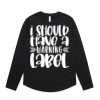 Wo's Maple Curve L/S Tee Thumbnail