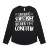Wo's Maple Curve L/S Tee Thumbnail