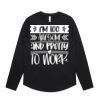Wo's Maple Curve L/S Tee Thumbnail