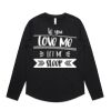 Wo's Maple Curve L/S Tee Thumbnail