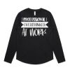 Wo's Maple Curve L/S Tee Thumbnail