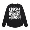 Wo's Maple Curve L/S Tee Thumbnail