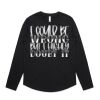 Wo's Maple Curve L/S Tee Thumbnail