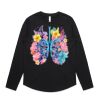 Wo's Maple Curve L/S Tee Thumbnail