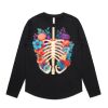 Wo's Maple Curve L/S Tee Thumbnail
