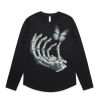 Wo's Maple Curve L/S Tee Thumbnail