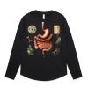 Wo's Maple Curve L/S Tee Thumbnail