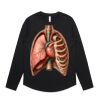 Wo's Maple Curve L/S Tee Thumbnail