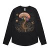 Wo's Maple Curve L/S Tee Thumbnail