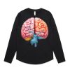 Wo's Maple Curve L/S Tee Thumbnail