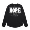 Wo's Maple Curve L/S Tee Thumbnail