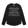 Wo's Maple Curve L/S Tee Thumbnail