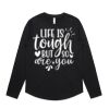 Wo's Maple Curve L/S Tee Thumbnail