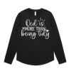 Wo's Maple Curve L/S Tee Thumbnail