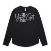 Wo's Maple Curve L/S Tee Thumbnail