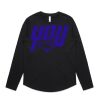 Wo's Maple Curve L/S Tee Thumbnail