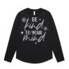 Wo's Maple Curve L/S Tee Thumbnail